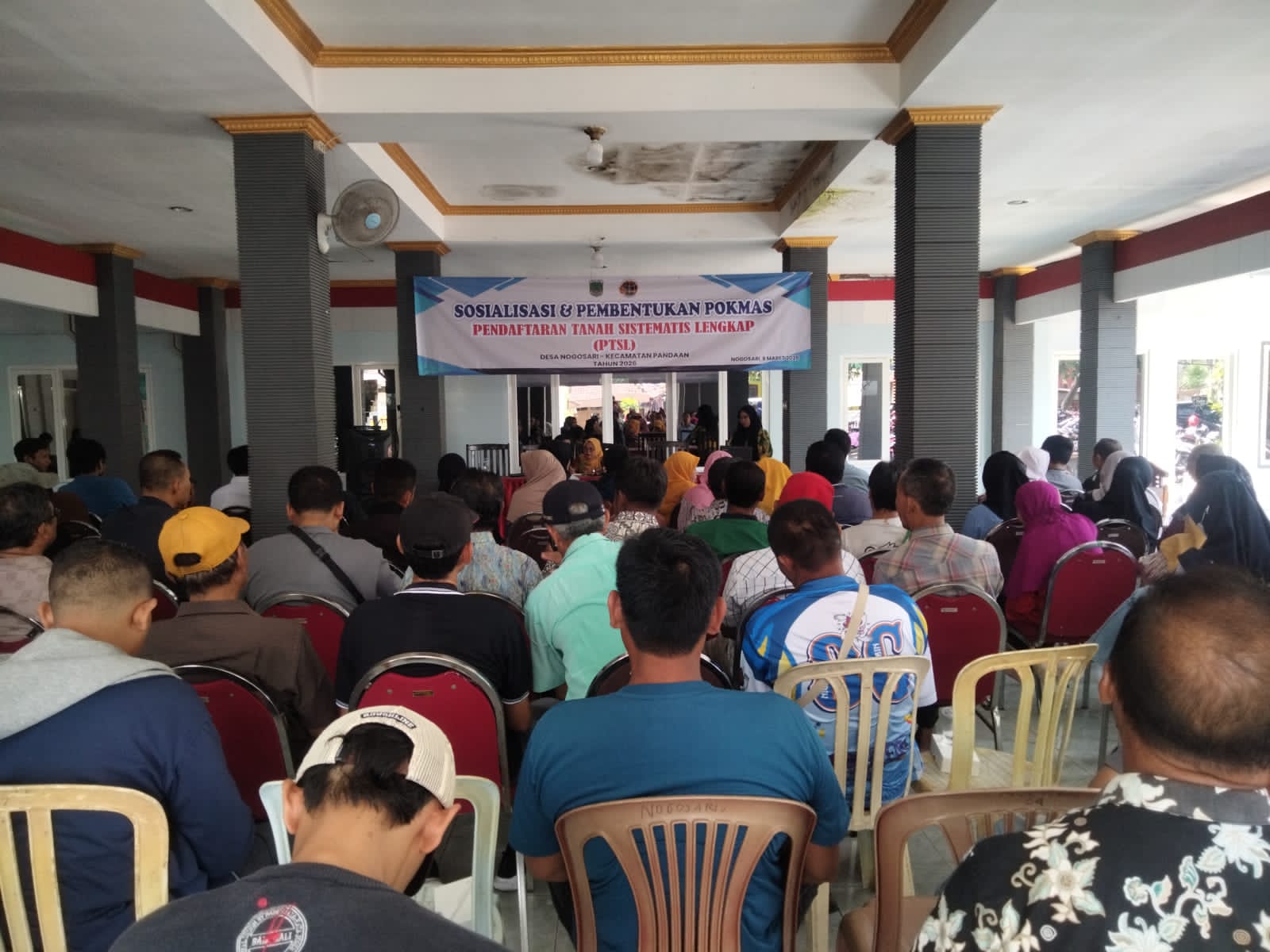 Kades Nogosari Kecamatan Pandaan  Pastikan Program PTSL Berjalan Sesuai Regulasi dan Utamakan Kepentingan Warga