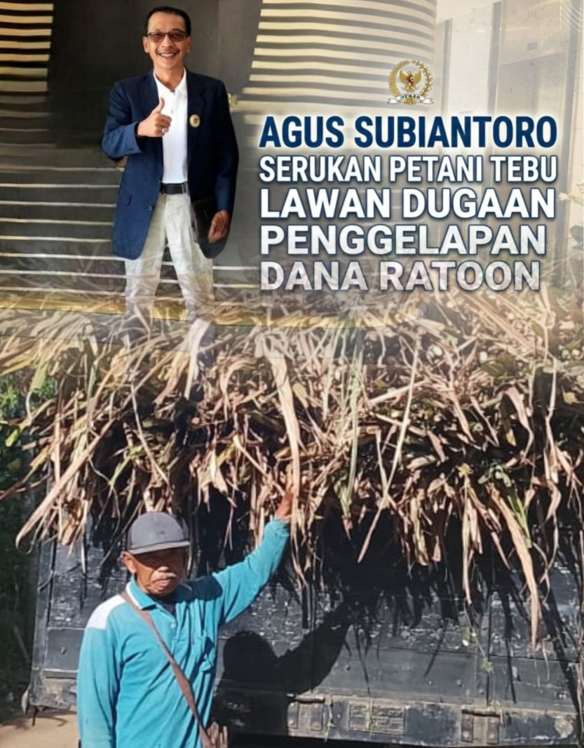 Praktisi Hukum Sebut Dugaan Potongan Dana Bongkar Ratoon Tebu di Malang “Rampok Gaya Baru”.