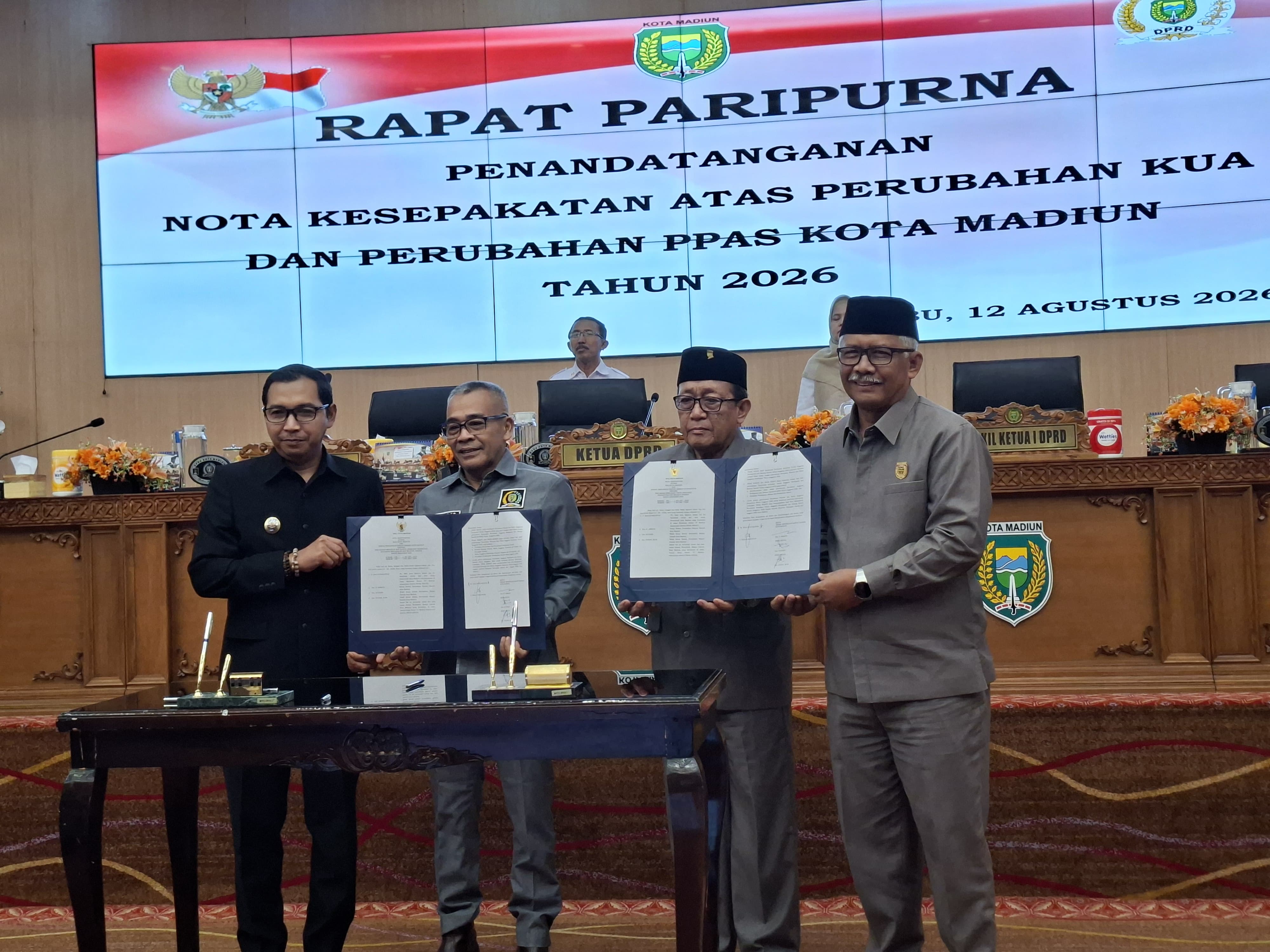 Perubahan KUA-PPAS 2026 Disepakati, DPRD Madiun Dorong Program Prioritas Lebih Maksimal