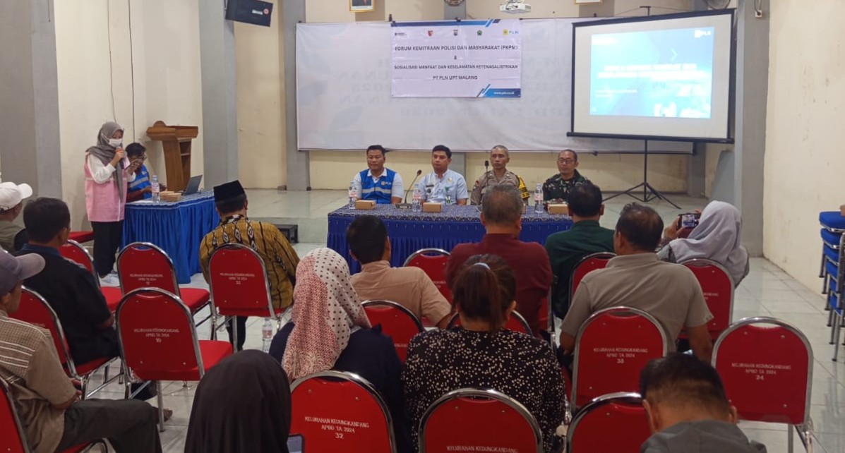 Cegah Risiko Sejak Dini, Pak Bhabin Dampingi PLN Sosialisasikan Keselamatan SUTT 150 kV