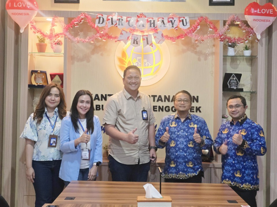 BRI Trenggalek dan BPN Bangun Sinergi, BRIGuna Jadi Bahasan