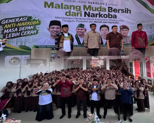 Satresnarkoba Polres Malang Edukasi 430 Siswa SMK Ash Sholihudin Dampit
