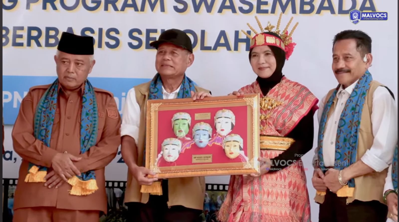 SMPN 2 Kepanjen Menuju Sekolah Mandiri Pangan, Bupati Sanusi Beri Apresiasi