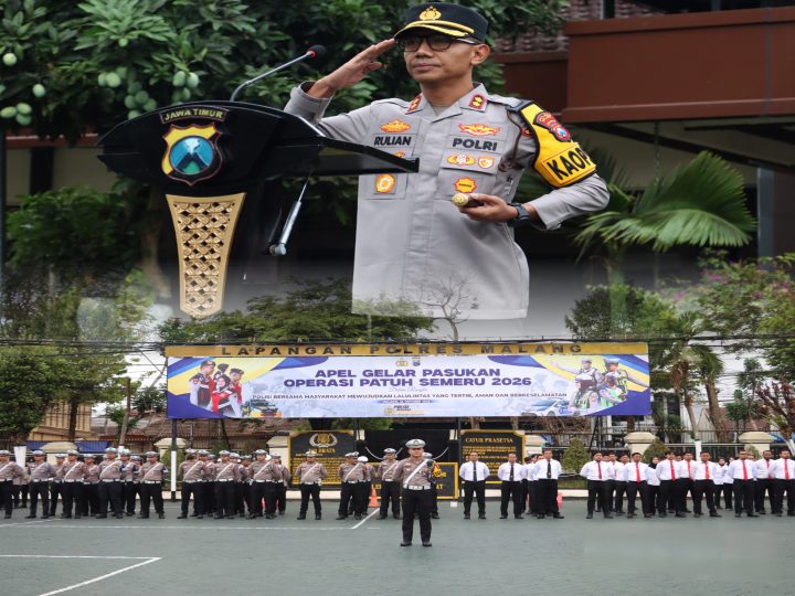 Operasi Patuh Semeru 2026 Dimulai, Polres Malang Bidik Pelanggaran Lalu Lintas