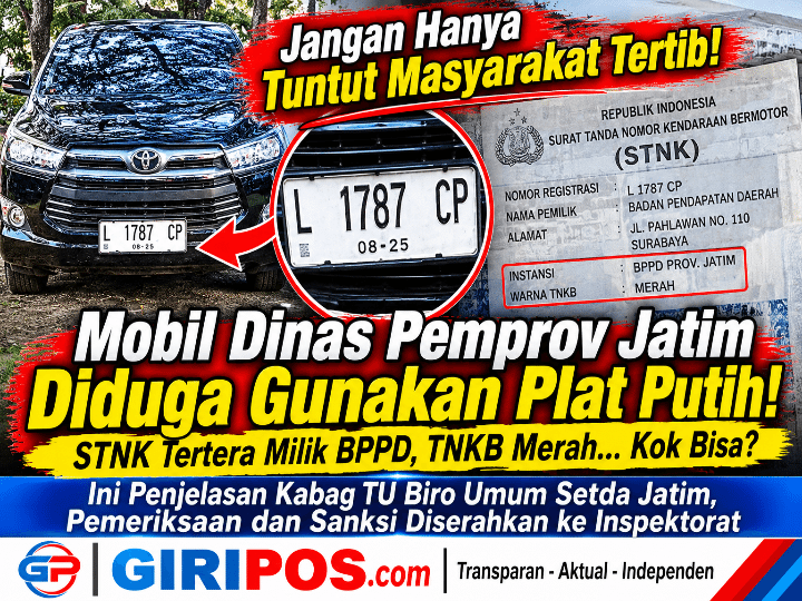 plat-merah-diduga-diubah-putih-kabag-tu-setda-jatim-akui-ada-kesalahan-inspektorat-jangan-tutup-mata